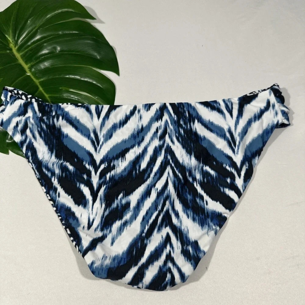 NWT $62 La Blanca [ 16 ] Animal Instinct Reversible Hipster‎ Bikini Bottoms